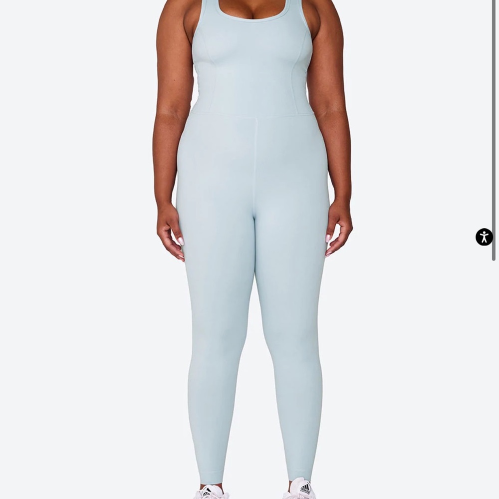 SET Active Light Blue One-Piece Jumpsuit